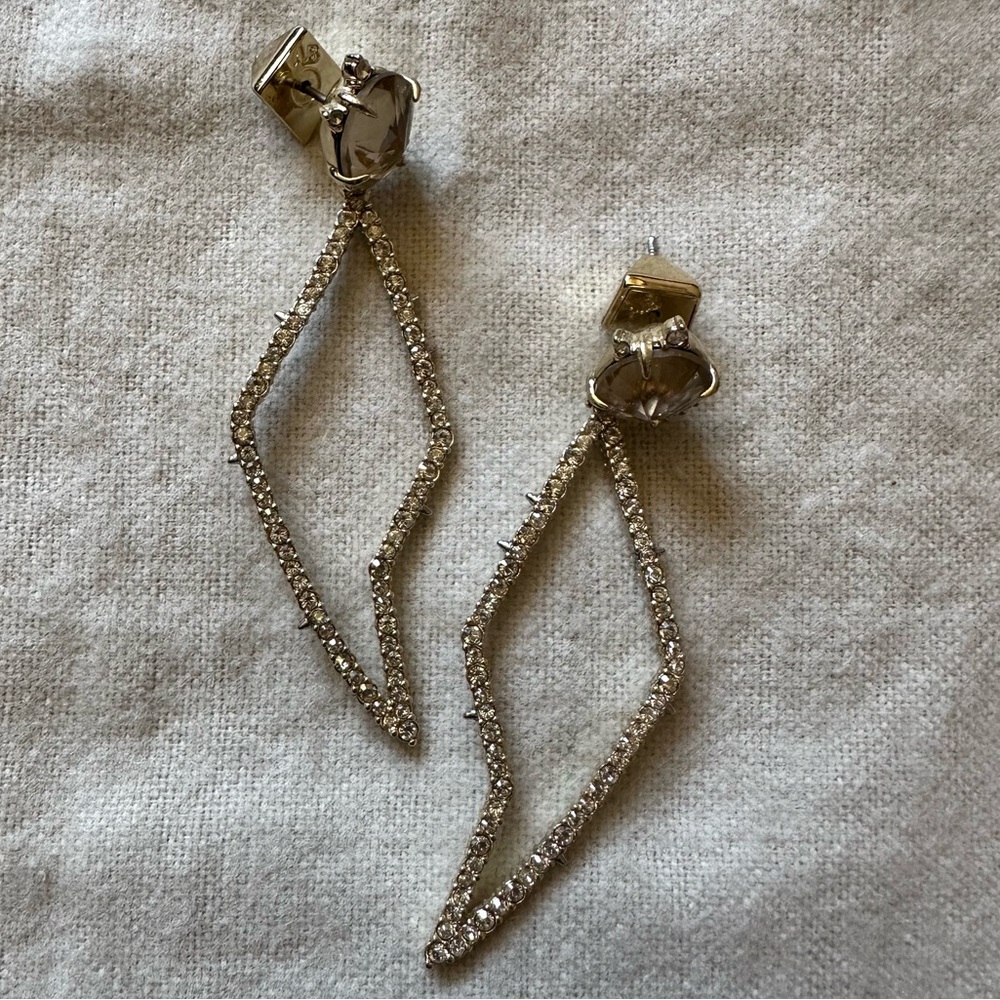 Alexis Bittar geometric drop earrings